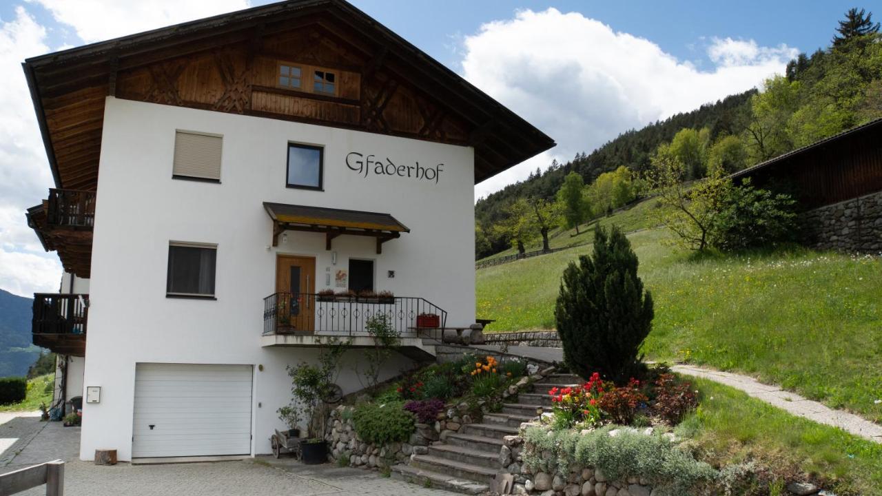 Agriturismo Gfaderhof Appartement Brixen Buitenkant foto